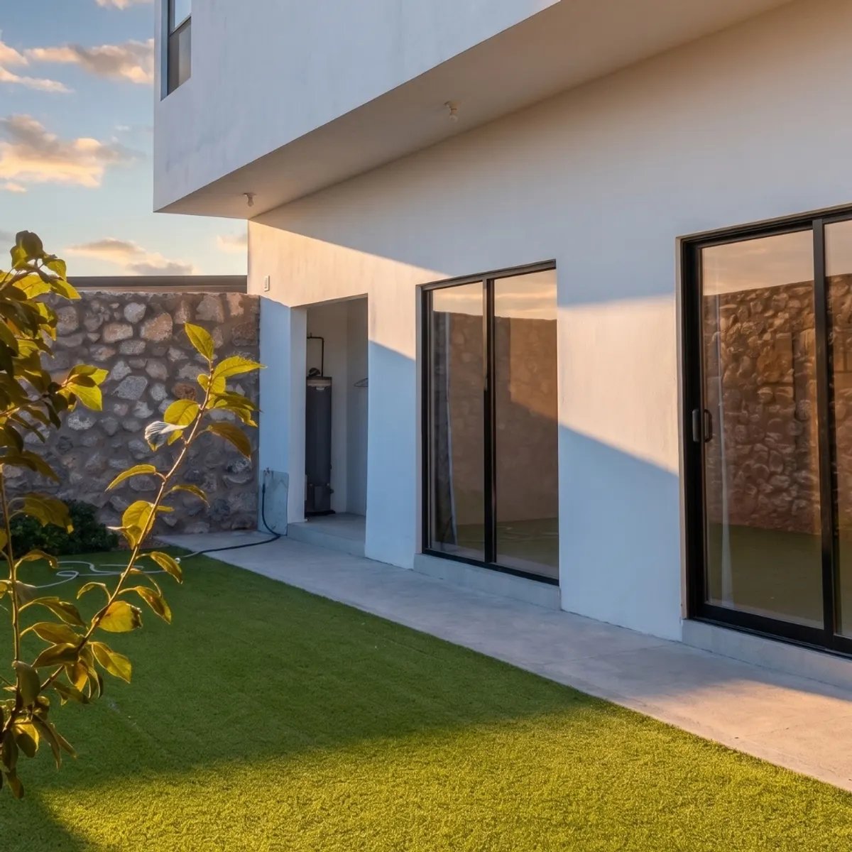 Patio con asador de la casa en venta en Residencial del Valle, Ciudad Juárez (3 de 3)